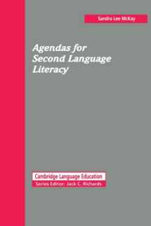 9780521446648-0521446643-Agendas for Second Language Literacy (Cambridge Language Education)
