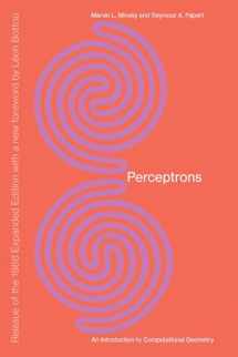 9780262534772-0262534770-Perceptrons, Reissue of the 1988 Expanded Edition with a new foreword by Léon Bottou: An Introduction to Computational Geometry (Mit Press)