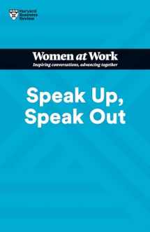 9781647822224-164782222X-Speak Up, Speak Out (HBR Women at Work Series)