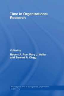 9780415540759-0415540755-Time in organizational research (Routledge Studies in Management, Organizations and Society)