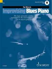 9781847615121-1847615120-Improvising Blues Piano Bk/Online Audio (Schott Educational Publications)