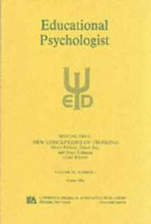 9780805899924-0805899928-New Conceptions of Thinking: A Special Issue of educational Psychologist
