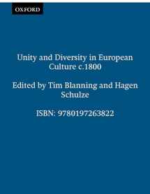 9780197263822-0197263828-Unity and Diversity in European Culture c.1800 (Proceedings of the British Academy)