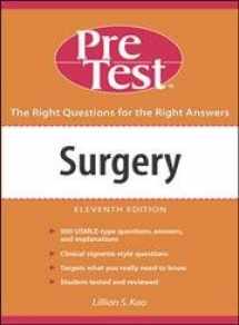 9780071457705-0071457704-Surgery: PreTest Self Assessment and Review, Eleventh Edition (PreTest Clinical Science)
