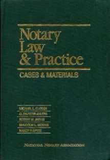 9780933134850-0933134851-Notary Law & Practice: Cases & Materials