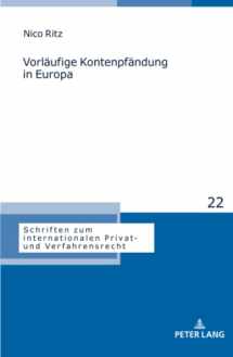 9783631648209-3631648200-Vorläufige Kontenpfändung in Europa (Schriften zum internationalen Privat- und Verfahrensrecht) (German Edition)