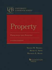 9781636593678-1636593674-Property: Principles and Policies (University Casebook Series)