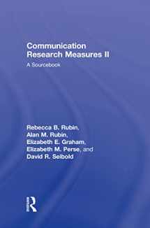 9780805851328-0805851321-Communication Research Measures II: A Sourcebook (Routledge Communication Series)