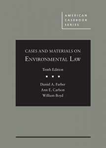 9781640206120-1640206124-Cases and Materials on Environmental Law (American Casebook Series)