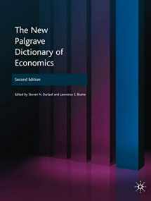 9780333786765-0333786769-The New Palgrave Dictionary of Economics (8 Volume Set)