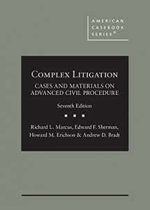 9781647081515-1647081513-Complex Litigation: Cases and Materials on Advanced Civil Procedure (American Casebook Series)
