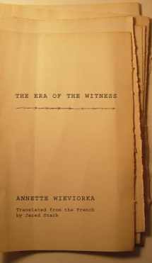 9780801443312-0801443318-The Era of the Witness