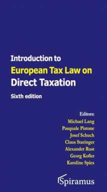 9781913507213-1913507211-Introduction to European Tax Law on Direct Taxation: Sixth edition