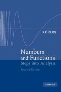 9780521788366-0521788366-Numbers and Functions: Steps into Analysis