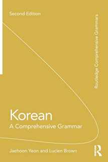 9781138064492-1138064491-Korean: A Comprehensive Grammar (Routledge Comprehensive Grammars)