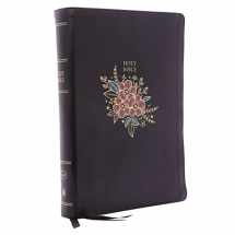 9780785215707-0785215700-KJV Holy Bible: Super Giant Print with 43,000 Cross References, Deluxe Black Floral Leathersoft, Red Letter, Comfort Print: King James Version