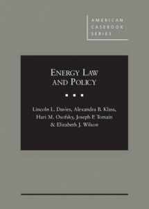 9780314289148-0314289143-Energy Law and Policy (American Casebook Series)
