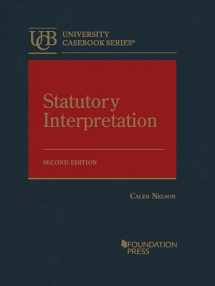 9781685612832-1685612830-Statutory Interpretation (University Casebook Series)