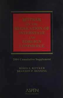 9780735542242-0735542244-Bittker on the Regulation of Interstate and Foreign Commerce