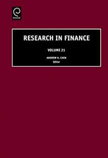 9780762311613-0762311614-Research in Finance (Research in Finance, 21)