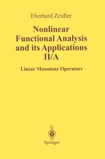 9781461269717-1461269717-Nonlinear Functional Analysis and Its Applications: II/ A: Linear Monotone Operators