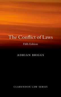 9780198895527-0198895526-The Conflict of Laws