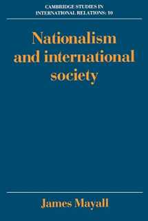 9780521389617-0521389615-Nationalism and International Society (Cambridge Studies in International Relations, Series Number 10)