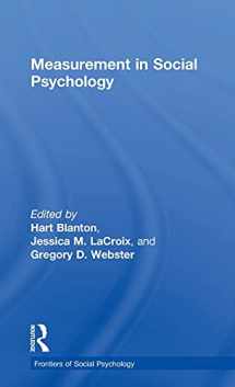 9781138913233-1138913235-Measurement in Social Psychology (Frontiers of Social Psychology)