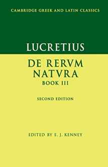 9780521173896-0521173892-Lucretius: De Rerum NaturaBook III (Cambridge Greek and Latin Classics)