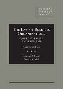9781647082079-1647082072-Macey and Moll's The Law of Business Organizations, Cases, Materials, and Problems, 14th (American Casebook Series)
