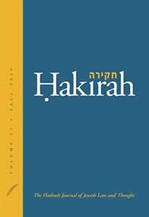 9781936803163-193680316X-Hakirah: The Flatbush Journal of Jewish Law and Thought: (Volume 27)