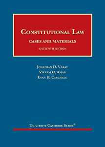 9781636590448-1636590446-Constitutional Law, Cases and Materials (University Casebook Series)