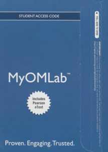 9780133885569-0133885569-MyLab Operations Management with Pearson eText -- Access Card -- for Introduction to Operations and Supply Chain Management