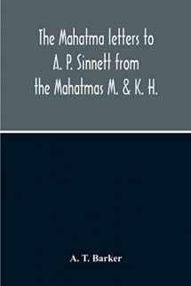 9789354211058-9354211054-The Mahatma Letters To A. P. Sinnett From The Mahatmas M. & K. H.