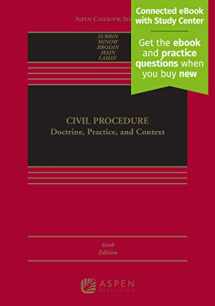 9781543815603-154381560X-Civil Procedure: Doctrine, Practice, and Context [Connected eBook with Study Center] (Aspen Casebook)