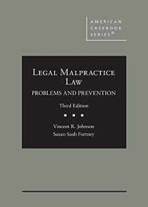 9781647082857-1647082854-Legal Malpractice Law: Problems and Prevention (American Casebook Series)