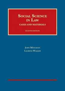 9781609302603-1609302605-Social Science in Law (University Casebook Series)