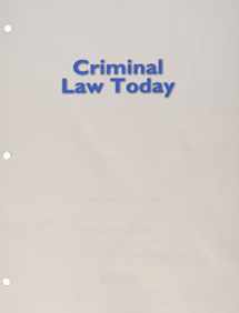 9780133896565-0133896560-Criminal Law Today, Student Value Edition Plus MyLab Criminal Justice with Pearson eText -- Access Card Package (5th Edition)