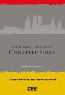 9780262661928-0262661926-The Economic Effects of Constitutions (Munich Lectures in Economics)