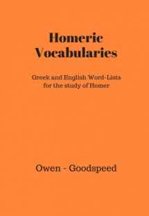 9781532832093-1532832095-Homeric vocabulary: Greek and english word-lists for the study of Homer