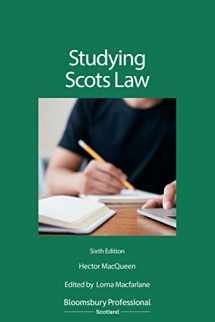 9781526523365-1526523361-Studying Scots Law