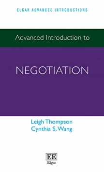 9781789909111-1789909112-Advanced Introduction to Negotiation (Elgar Advanced Introductions series)