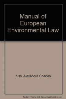 9780521469302-0521469309-Manual of European Environmental Law