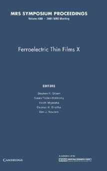 9781558996243-1558996249-Ferroelectric Thin Films X: Volume 688 (MRS Proceedings)