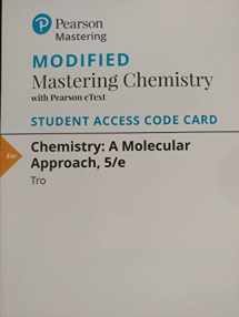 9780134989853-0134989856-Modified MasteringChemistry with Pe