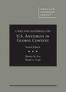 9781640208612-1640208615-Cases and Materials on U.S. Antitrust in Global Context (American Casebook Series)