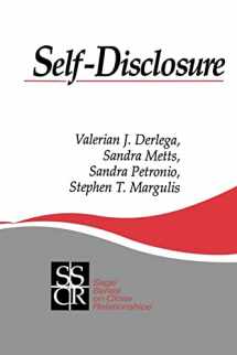 9780803939554-0803939558-Self-Disclosure (SAGE Series on Close Relationships)
