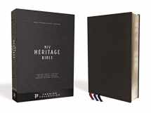 9780310450757-0310450756-NIV, Heritage Bible, Deluxe Single-Column, Premium Goatskin Leather, Black, Premier Collection, Black Letter, Art Gilded Edges, Comfort Print