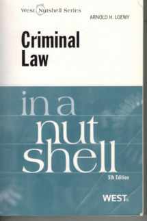 9780314194961-0314194967-Criminal Law in a Nutshell (Nutshells)