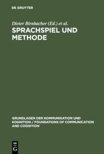 9783110103403-3110103400-Sprachspiel Und Methode (Grundlagen der Kommunikation und Kognition / Foundations of Communication and Cognition) (German Edition)